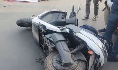 रायपुर: पुलिस वाहन की चपेट में आने से छात्र की मौत, बहन गंभीर रूप से घायल