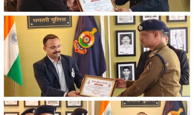 धमतरी पुलिस का दबदबा: अपराध नियंत्रण और सड़क सुरक्षा में हासिल की बड़ी कामयाबी