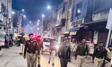 कमिश्नरी प्रणाली का असर: सड़कों पर उतरे आला अधिकारी,अवैध गतिविधियों पर पुलिस का कड़ा प्रहार