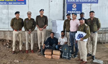 रायपुर पुलिस की बड़ी कार्यवाही: ओडिशा से यूपी गांजा तस्करी कर रहे दो अंतर्राज्यीय तस्कर गिरफ्तार