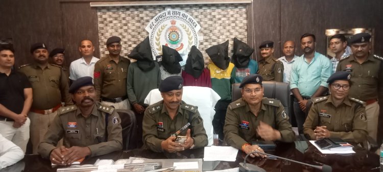 जांजगीर-चांपा पुलिस की बड़ी सर्जिकल स्ट्राइक: 14 लोगों पर जानलेवा हमला कर लूटपाट करने वाले गिरोह के 08 सदस्य गिरफ्तार