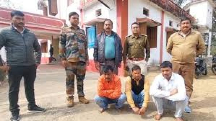बलरामपुर मे  नशीले इंजेक्शन सप्लाई का बड़ा खुलासा, 7.50 लाख का माल जब्त, 3 सप्लायर गिरफ्तार