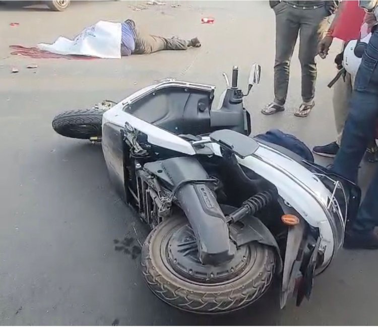 रायपुर: पुलिस वाहन की चपेट में आने से छात्र की मौत, बहन गंभीर रूप से घायल