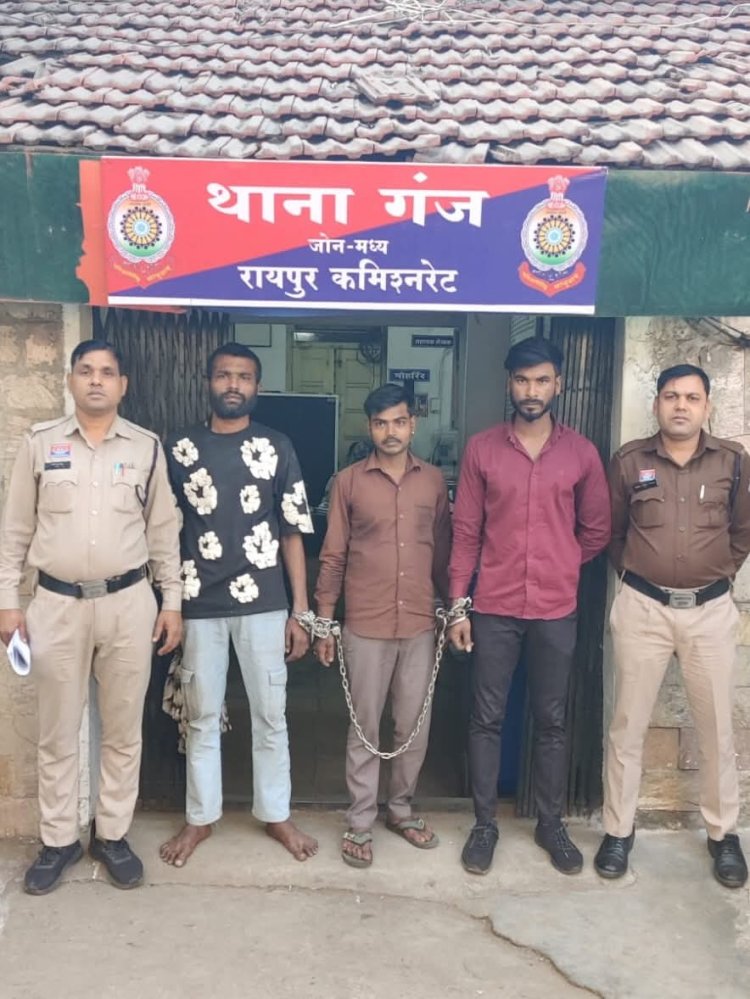 सेंट्रल जोन पुलिस की बड़ी कार्रवाई: चाकू और नशीले पदार्थों के साथ आरोपी गिरफ्तार