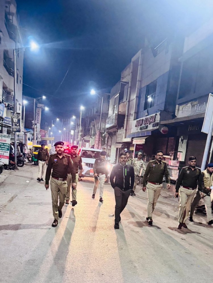 कमिश्नरी प्रणाली का असर: सड़कों पर उतरे आला अधिकारी,अवैध गतिविधियों पर पुलिस का कड़ा प्रहार