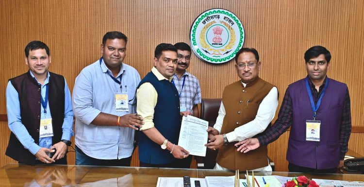 मुख्यमंत्री विष्णुदेव साय से प्रेस क्लब प्रतिनिधिमंडल ने की सौजन्य मुलाकात ...