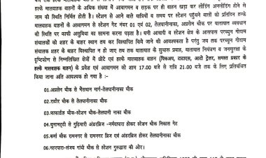 रायपुर वासियों को ट्रैफिक जाम से मिलेगी मुक्ति: तेलघानी नाका और स्टेशन क्षेत्र में भारी वाहनों पर प्रतिबंध