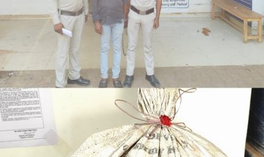 दुर्ग पुलिस की बड़ी कार्रवाई: 05 किलो गांजे के साथ तस्कर गिरफ्तार