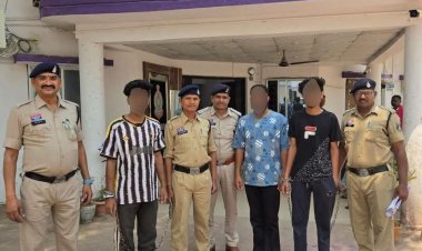 कांकेर: नाबालिग को बहला-फुसलाकर चोरी कराने वाले 3 आरोपी गिरफ्तार, 10 लाख का माल पार