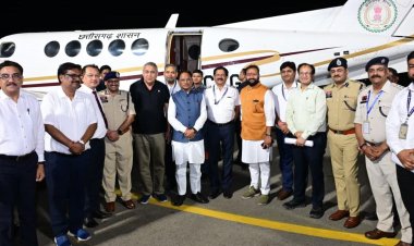 बिलासपुर के लिए ऐतिहासिक रात: बिलासा देवी केवट एयरपोर्ट से 'नाइट फ्लाइट' सेवा का भव्य आगाज़