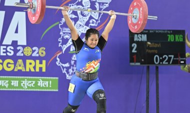 चार साल की बेटी को घर पर छोड़, असम की भारोत्तोलक पल्लवी ने जीता खेलो इंडिया ट्राइबल गेम्स में पदक ...