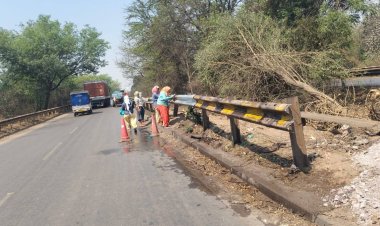 सावधान: कुम्हारी खारून नदी ब्रिज पर 1 अप्रैल से मरम्मत कार्य शुरू, महीने भर बदला रहेगा ट्रैफिक रूट; आज होगा 'ट्रायल रन'