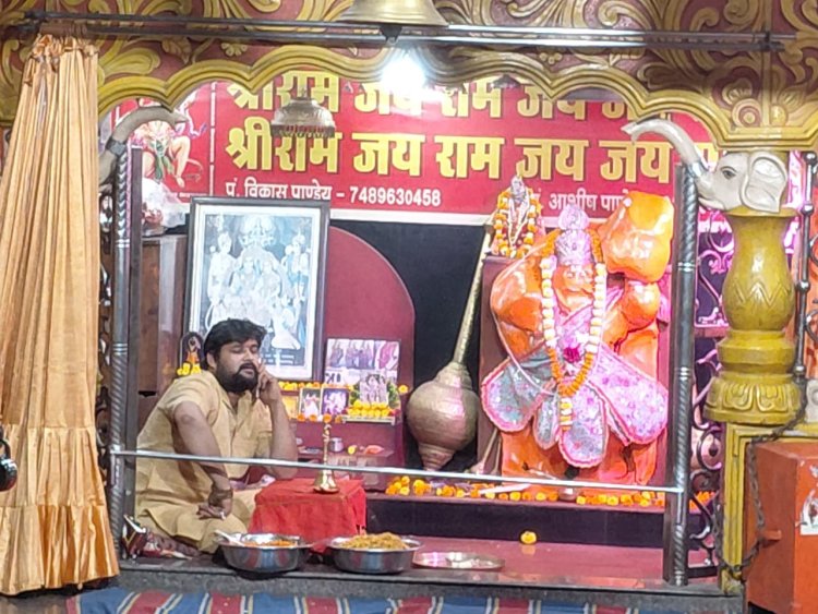 सर्व धर्म हनुमान मंदिर में अटूट आस्था का 'महाभंडारा', 2009 से अनवरत जारी है समाजसेवी कुबेर राठी का सेवा का संकल्प