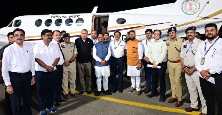 बिलासपुर के लिए ऐतिहासिक रात: बिलासा देवी केवट एयरपोर्ट से 'नाइट फ्लाइट' सेवा का भव्य आगाज़