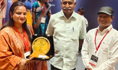 रायगढ़ की मोनिका इजारदार को ‘भारत विभूषण’ सम्मान, उदयपुर में हुआ भव्य राष्ट्रीय आयोजन