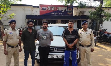 IPL सट्टे पर दुर्ग पुलिस का बड़ा एक्शन: क्रेटा कार में घूम-घूमकर खिला रहे थे ऑनलाइन सट्टा, 3 गिरफ्तार ...