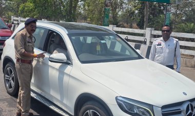 सक्ती यातायात पुलिस द्वारा रिकॉर्ड तोड़ चालानी कार्यवाही ...