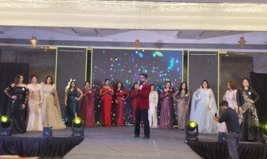 Crown and accolades" नामक भव्य रंगारंग कार्यक्रम ...