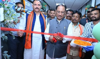 बस्तर से स्वास्थ्य क्रांति का आगाज: मुख्यमंत्री साय ने सुकमा में किया 'अटल आरोग्य लैब' का शुभारंभ