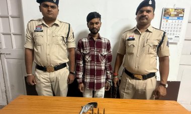 देशी कट्टे और जिंदा कारतूस के साथ गुढ़ियारी का आदतन अपराधी गिरफ्तार, डीसीपी नॉर्थ मयंक गुर्जर के निर्देश पर हुई कार्रवाई ...