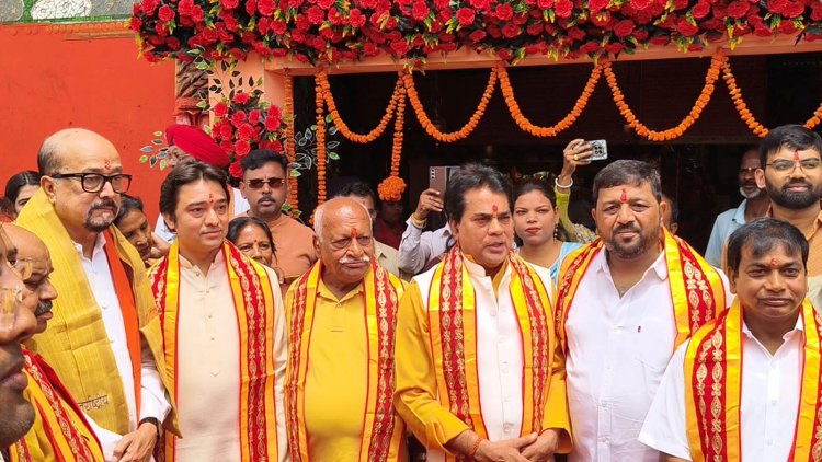 राज्यपाल और वरिष्ठ नेताओं की गरिमामयी उपस्थिति में संपन्न हुआ जन्मोत्सव, कुबेर राठी ने प्रदेशवासियों की खुशहाली के लिए मांगी दुआ