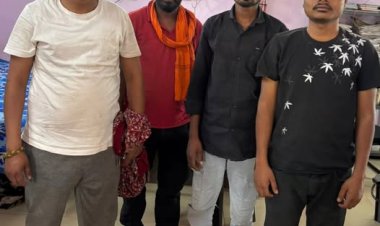 फिल्मी स्टाइल में अपहरण का सनसनीखेज मामला: पुलिस ने 12 घंटे में युवक को छुड़ाया, 4 आरोपी गिरफ्तार