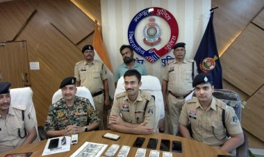 कांकेर पुलिस की बड़ी कार्रवाई: नकली नोट छापने वाले गिरोह का भंडाफोड़, लाखों के जाली नोटों के साथ आरोपी गिरफ्तार