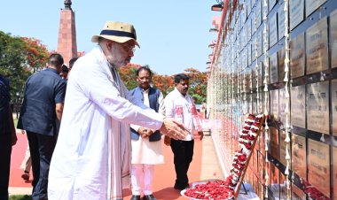 गृह मंत्री अमित शाह ने शहीद वीर गुंडाधूर सेवा डेरा (जन सुविधा केंद्र) का किया उद्घाटन