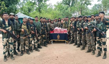 ग्राम गट्टाकाल-गोमे के जंगल-पहाड़ी क्षेत्र से डम्प बरामद।