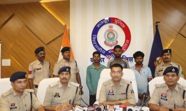 कांकेर पुलिस की बड़ी सफलता: सोलर उपकरणों की चोरी करने वाले अंतर्राज्यीय गिरोह के 3 सदस्य गिरफ्तार, 32 लाख से अधिक का माल बरामद