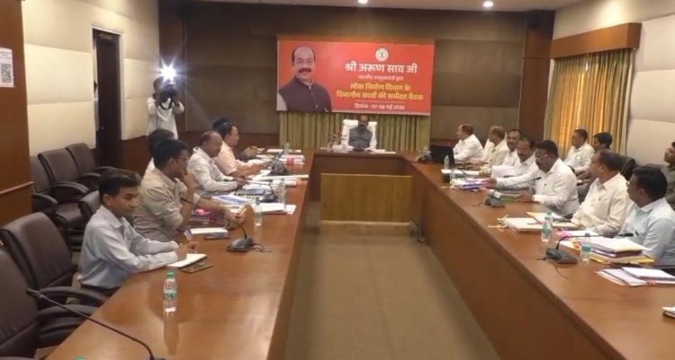 PWD कार्यों की समीक्षा: डिप्टी सीएम अरुण साव का सख्त निर्देश— 'गुणवत्ता और पारदर्शिता में कोई समझौता नहीं'