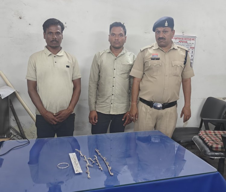 दुर्ग पुलिस की बड़ी सफलता: नकली जेवर खपाने वाले अंतर्राज्यीय ठग गिरोह का भंडाफोड़