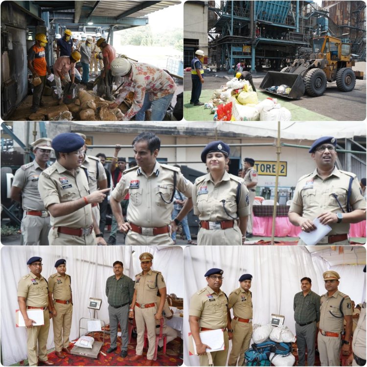 रायपुर पुलिस द्वारा भारी मात्रा में जब्त नशीले पदार्थों का विनष्टीकरण, सिलतरा के पावर प्लांट में धधकती भट्ठियों में खाक हुआ नशा