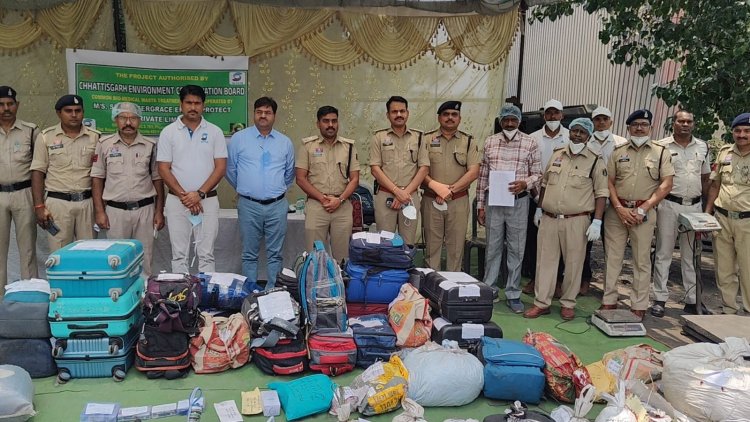 रायपुर: मादक पदार्थों के खिलाफ बड़ी कार्रवाई, 5.65 करोड़ का नशा नष्ट