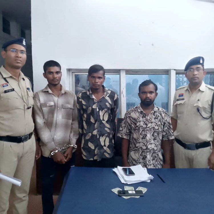 बलौदाबाजार पुलिस की त्वरित कार्रवाई: मिर्च पाउडर छिड़ककर लूट करने वाले 3 आरोपी महज 1 घंटे में गिरफ्तार, शत-प्रतिशत मशरूका बरामद