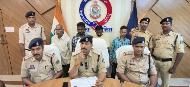 अन्धे कत्ल के प्रकरण में हल्बा पुलिस को मिली बड़ी सफलता।
