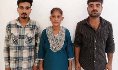 धमतरी पुलिस का बड़ा खुलासा: 'फैमिली' बनकर कार से कर रहे थे गांजे की तस्करी, 14 लाख के माल के साथ नागपुर के तीन तस्कर गिरफ्तार