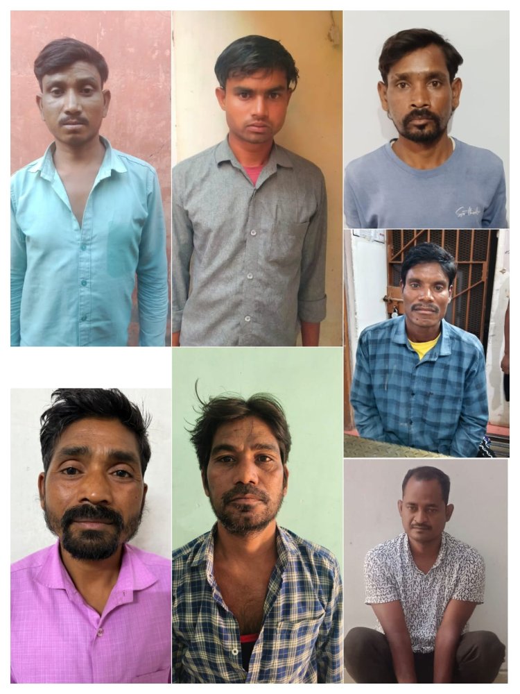 धमतरी पुलिस की नशे के सौदागरों पर बड़ी चोट, 10 आरोपी गिरफ्तार; एसपी सूरज सिंह परिहार के निर्देश पर ताबड़तोड़ कार्रवाई