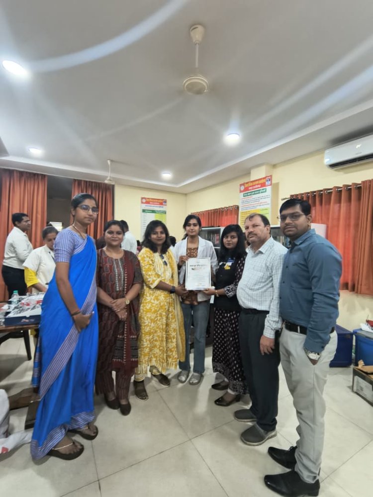 निःशुल्क नेत्र परीक्षण एवं चश्मा वितरण शिविर का सफल आयोजन