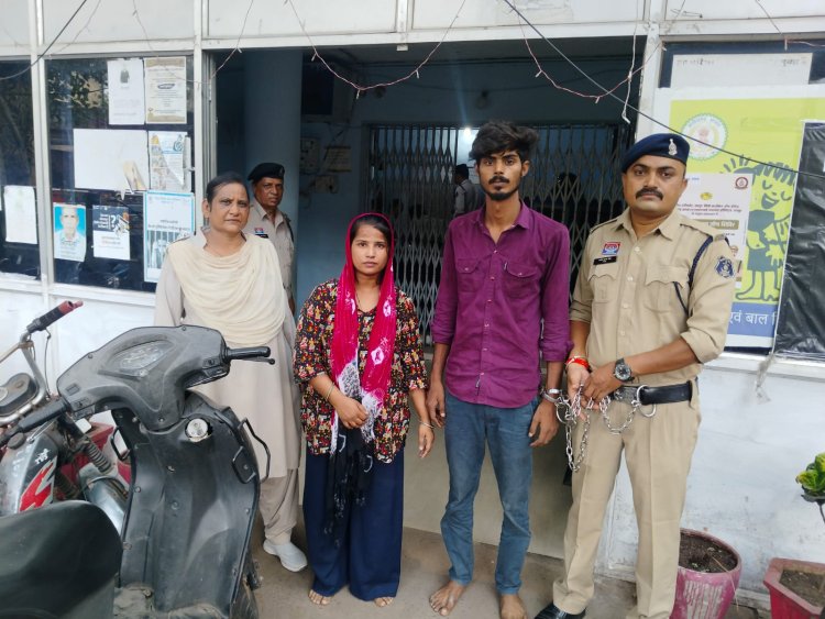गांजा तस्करी के दो मामलों में फरार मुख्य आरोपी व महिला रायपुर पुलिस की गिरफ्त में, ₹12.79 लाख का मशरूका बरामद