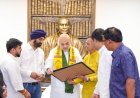 नई दिल्ली में माननीय केंद्रीय गृहमंत्री श्री अमित शाह जी से भाजपा सोशल मीडिया छत्तीसगढ़ की टीम ने शिष्टाचार भेंट की।