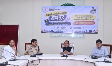 जिले के वरिष्ठ अधिकारियों ने इन्फ्लुएंसर के साथ किया संवाद