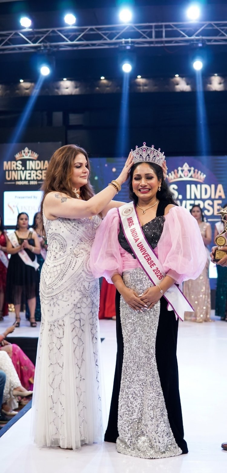छत्तीसगढ़ की श्वेता बावनकर ने जीता 'मिसेज इंडिया यूनिवर्स' का खिताब; इंदौर में रचा इतिहास
