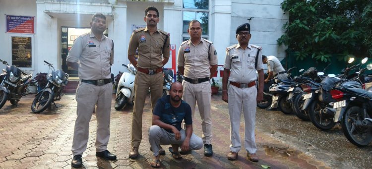 ₹32 लाख की ट्रांसपोर्ट धोखाधड़ी का फरार आरोपी गिरफ्तार