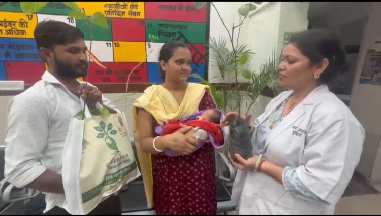 प्रोजेक्ट ग्रीन पालना : माताओं को बच्चे के जन्म पर 5 पौधों की भेंट, मातृत्व के साथ हरियाली का संकल्प